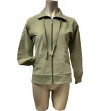 Oxigym Tuta in Cotone Felpato con Zip da Donna F977 2509S76