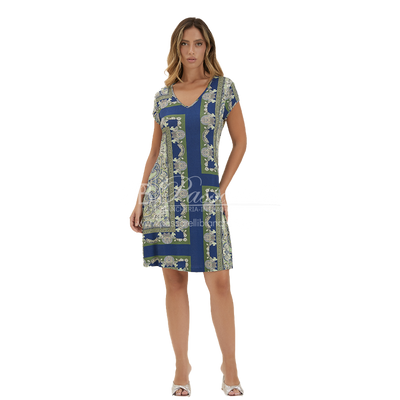 Oxigym Abito Estivo Senza Maniche in Viscosa V757 2506S70