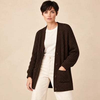 Parisblue Cardigan Invernale da Donna