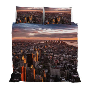 Parure Copripiumino Matrimoniale GoodNight Manhattan B30 - Passarelli Biancheria