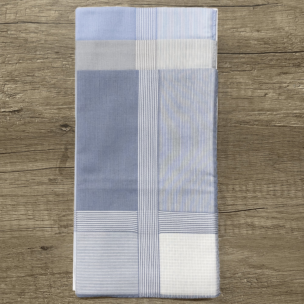 Perofil Confezione 3 Fazzoletti Uomo in Cotone Batista cm.45x45 S15