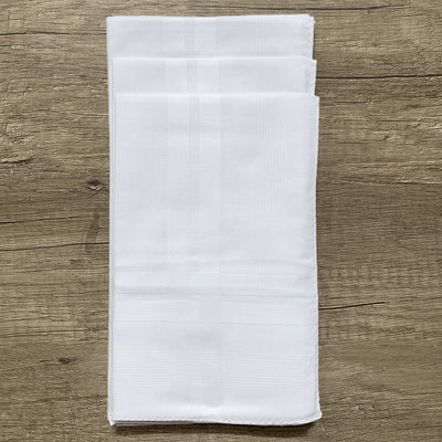 Perofil Confezione 3 Fazzoletti Uomo in Cotone Batista cm.45x45 S15