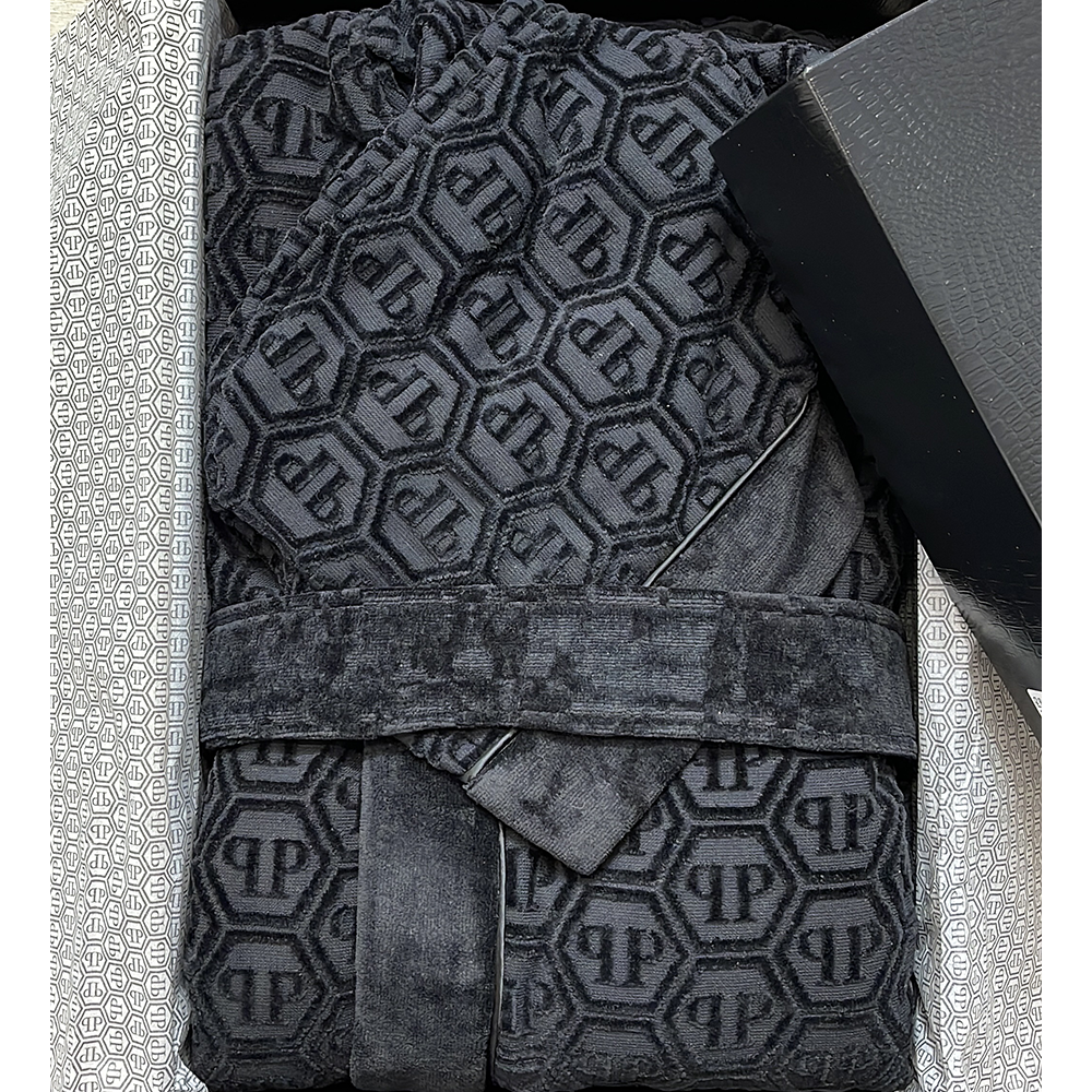 Philipp Plein Accappatoio Unisex Hexagon 2511S250