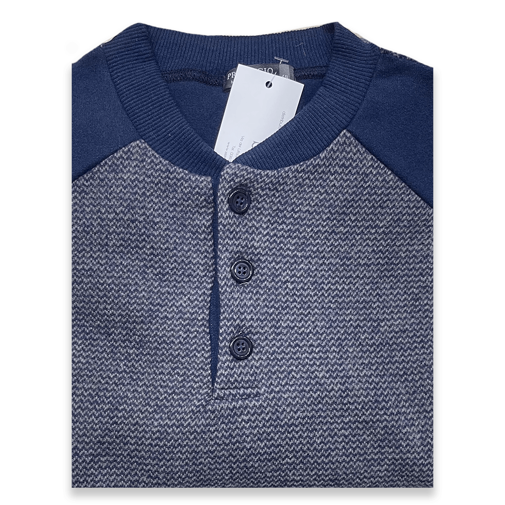 Prestigio Pigiama da Uomo Invernale in Punto Milano 82778W S32 - Passarelli Biancheria