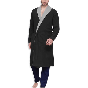 Prestigio Vestaglia da Uomo Invernale in Punto Milano con Cintura 92994W S38 - Passarelli Biancheria