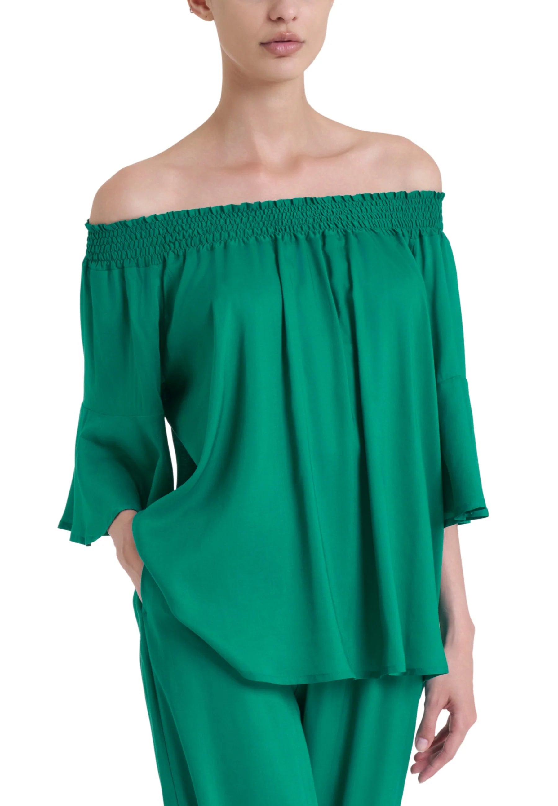 Ragno Blusa Donna Manica Gomito in Viscosa DQ05DE 2505S44