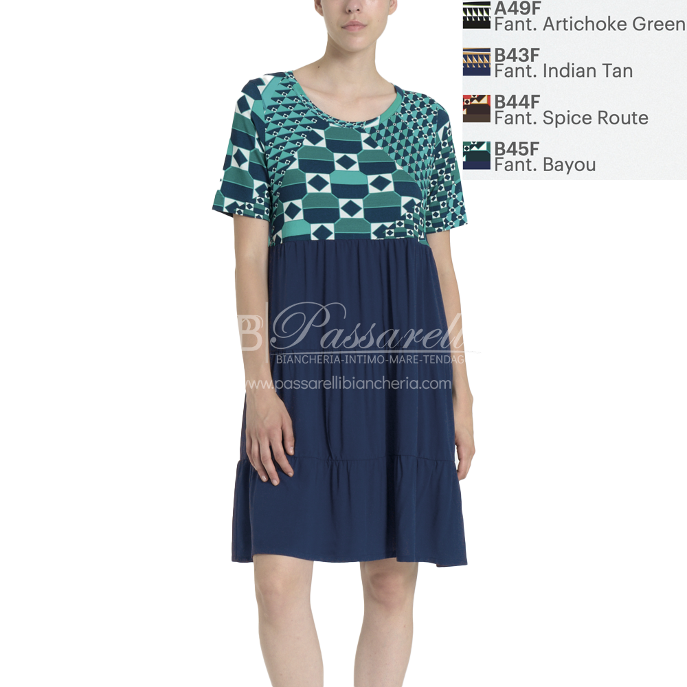 Ragno Abito Estivo Maniche Corte DQ37DN 2504S85