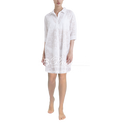 Ragno Abito Copricostume in Sangallo Bianco Maniche 3/4 DP98DI 2504S52