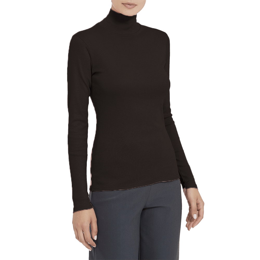 Ragno Maglietta da Donna a Collo alto in Caldo Cotone S16 - Passarelli Biancheria