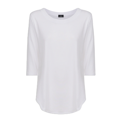 Ragno Maglietta da Donna a girocollo in Viscosa Summer 70121W S21