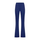 Ragno Pantalone Estivo da Donna modello Flare in jersey di viscosa crêpe D987PC S34