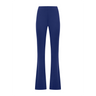 Ragno Pantalone Estivo da Donna modello Flare in jersey di viscosa crêpe D987PC S34