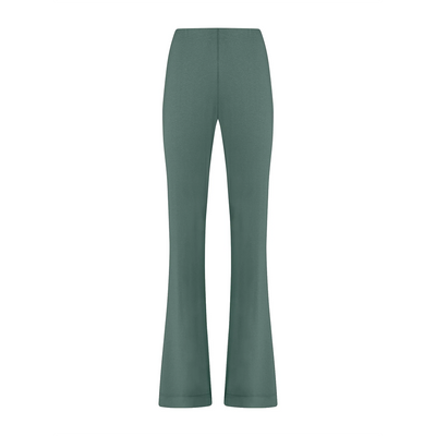 Ragno Pantalone Estivo da Donna modello Flare in jersey di viscosa crêpe D987PC S34