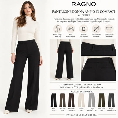 Ragno Pantalone Invernale ampio in Compact DE72PE