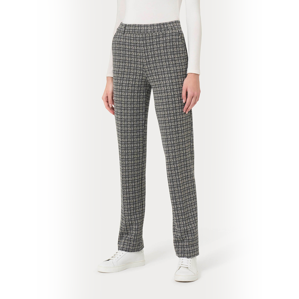 Ragno Pantalone Invernale da Donna dritto con tasche in tessuto Eco Jacquard DO42PP 2411S66