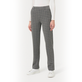 Ragno Pantalone Invernale da Donna dritto con tasche in tessuto Eco Jacquard DO42PP 2411S66