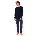 Ragno Pigiama Invernale da Uomo in Cotton Eco Pile U779NU S49 - Passarelli Biancheria