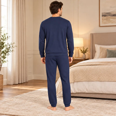 Ragno Pigiama Invernale in Caldo Cotone da Uomo UA55N1 139F