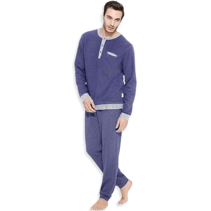 Ragno Men's Winter Pajamas Punto Milano N26351 S28 
