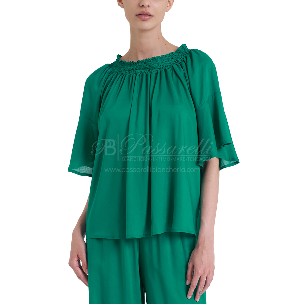 Ragno Blusa Donna Manica Gomito in Viscosa DQ05DE 2505S44