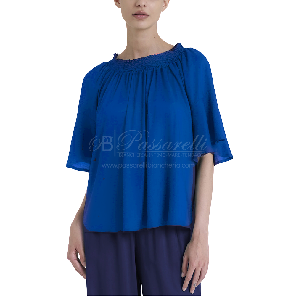 Ragno Blusa Donna Manica Gomito in Viscosa DQ05DE 2505S44