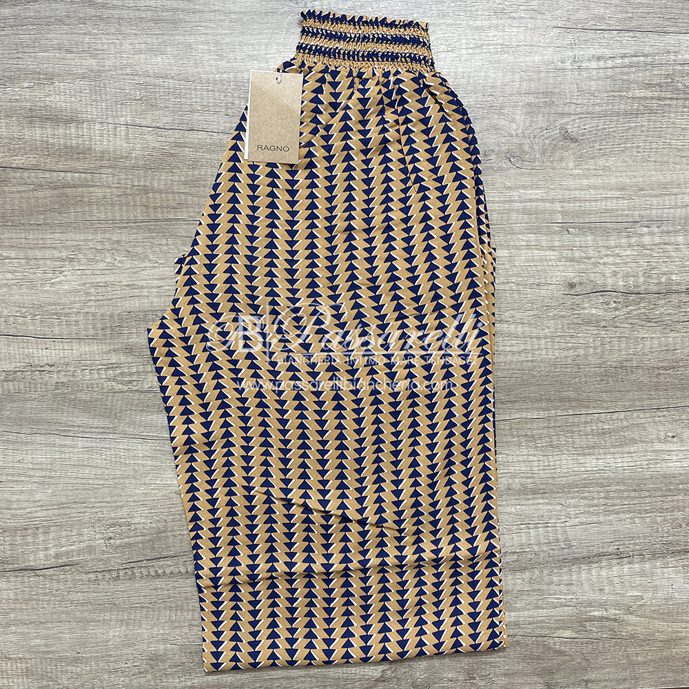 Ragno Pantalone Donna Lungo Fantasia in Viscosa Leggera DQ02PE 2505S44