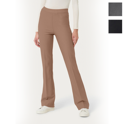 Ragno Pantalone Invernale da Donna Pantalone flare in tessuto Compact DL20PC 2510S70