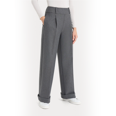 Ragno Pantalone Invernale da Donna ampio con tasche in Compact DO16PE 2411S74