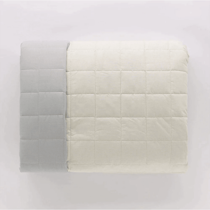 Riviera Paint Double Face Cotton Quilted Bedspread - B80