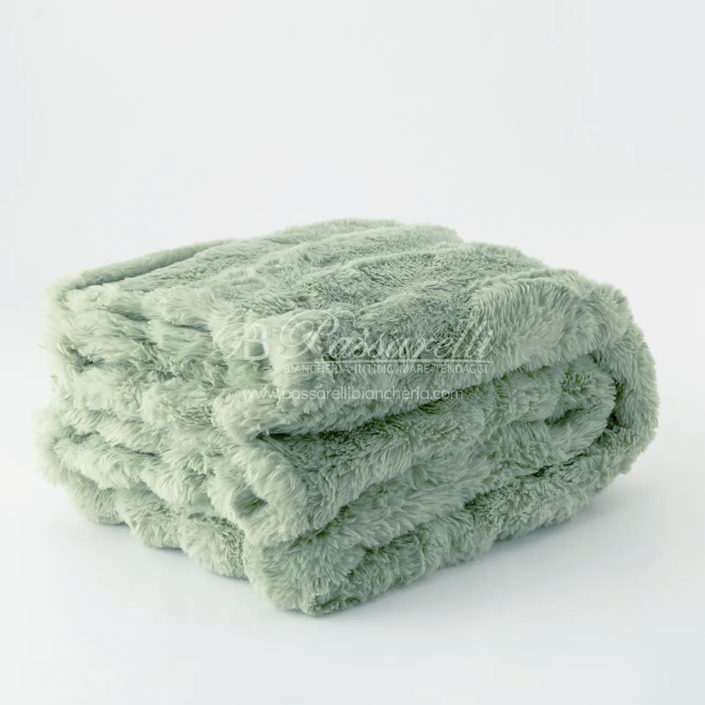 Riviera Plaid 210x240 In Ecopelliccia Owen 2411S