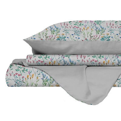 Parure Copripiumino Matrimoniale in Cotone 100% Made in Italy - Vari Disegni