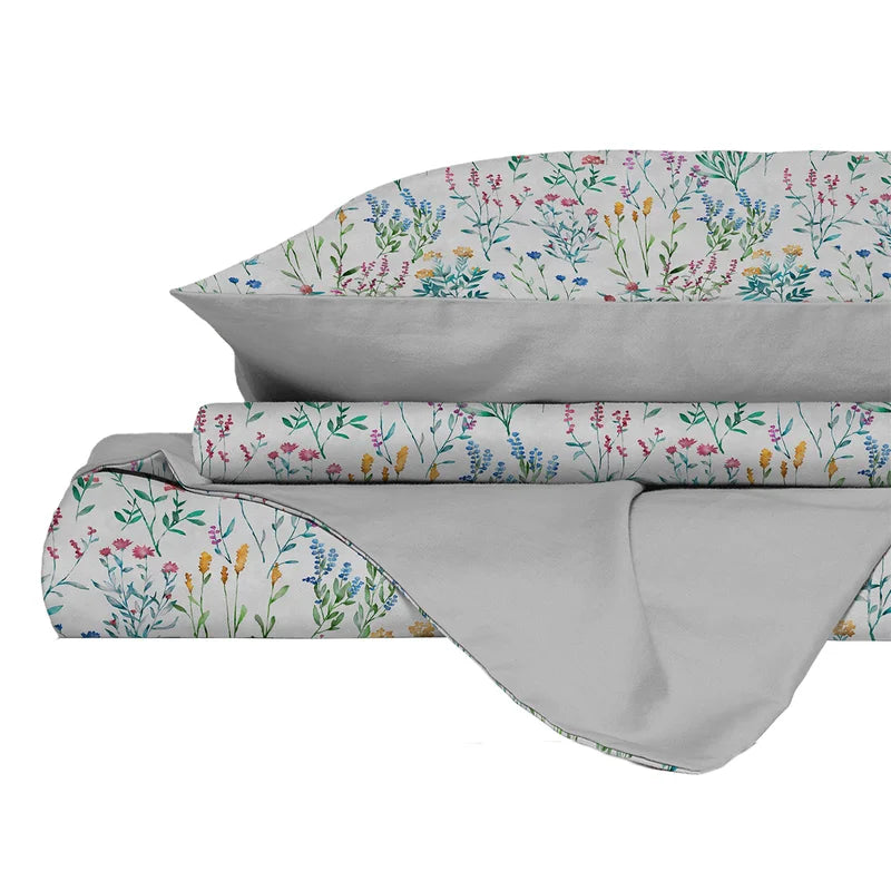 Parure Copripiumino Matrimoniale in Cotone 100% Made in Italy - Vari Disegni