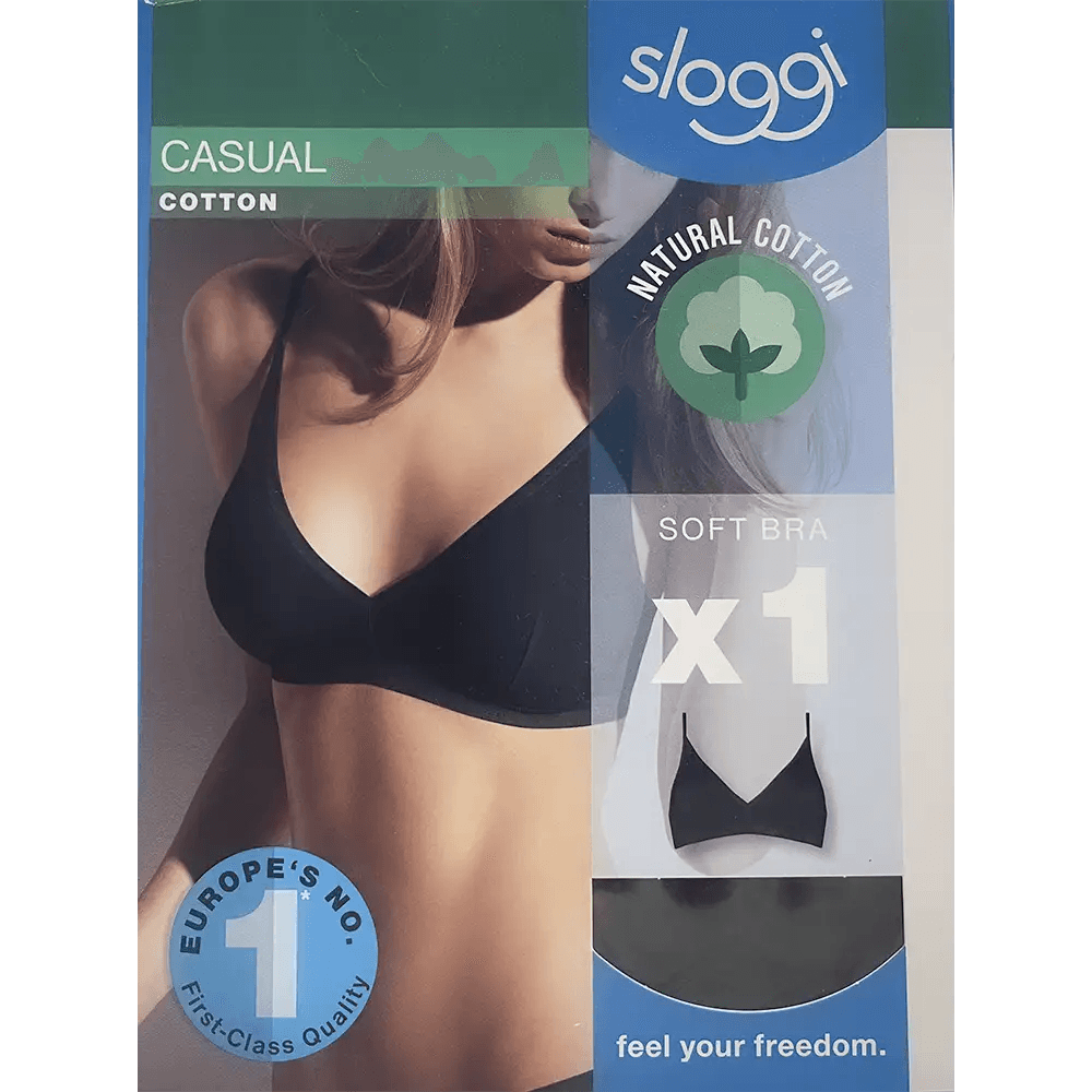 Sloggi Reggiseno Cotton Casual H Top S12 Passarelli Biancheria