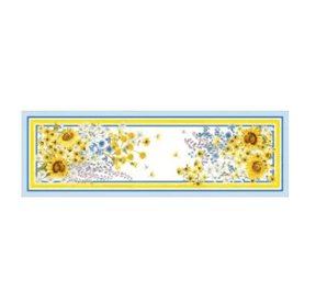 Tessitura Toscana Telerie Tovaglia e Runner in 100% Puro lino Sungarden - Varie dimensioni - Passarelli Biancheria