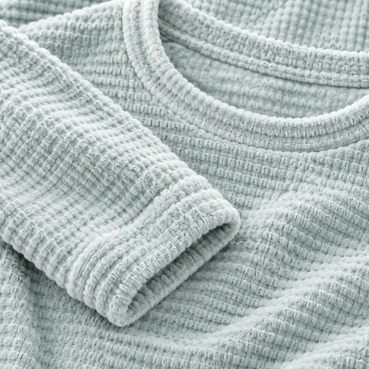 Selmark Pigiama Invernale da Donna in Ciniglia P13473