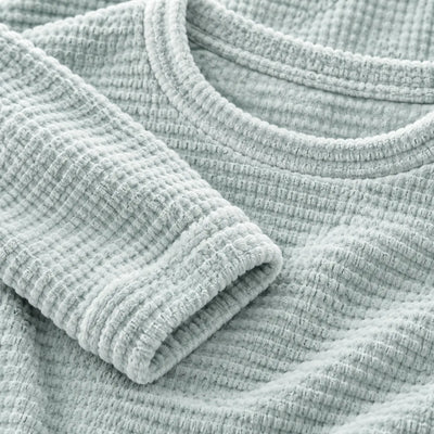 Selmark Pigiama Invernale da Donna in Ciniglia P13473