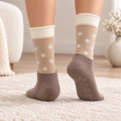 Sisi Calzino calzino antiscivolo da Donna Slipper 1864SI