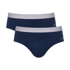 Sloggi Uomo Confezione 2 Slip GO ABC 2.0 Brief 10217985 S14 - Passarelli Biancheria