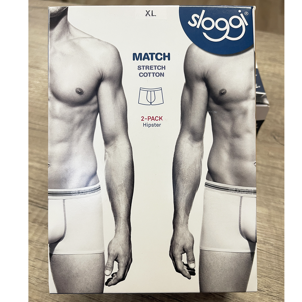 Sloggi Uomo 2 Boxer Match Hipster S20