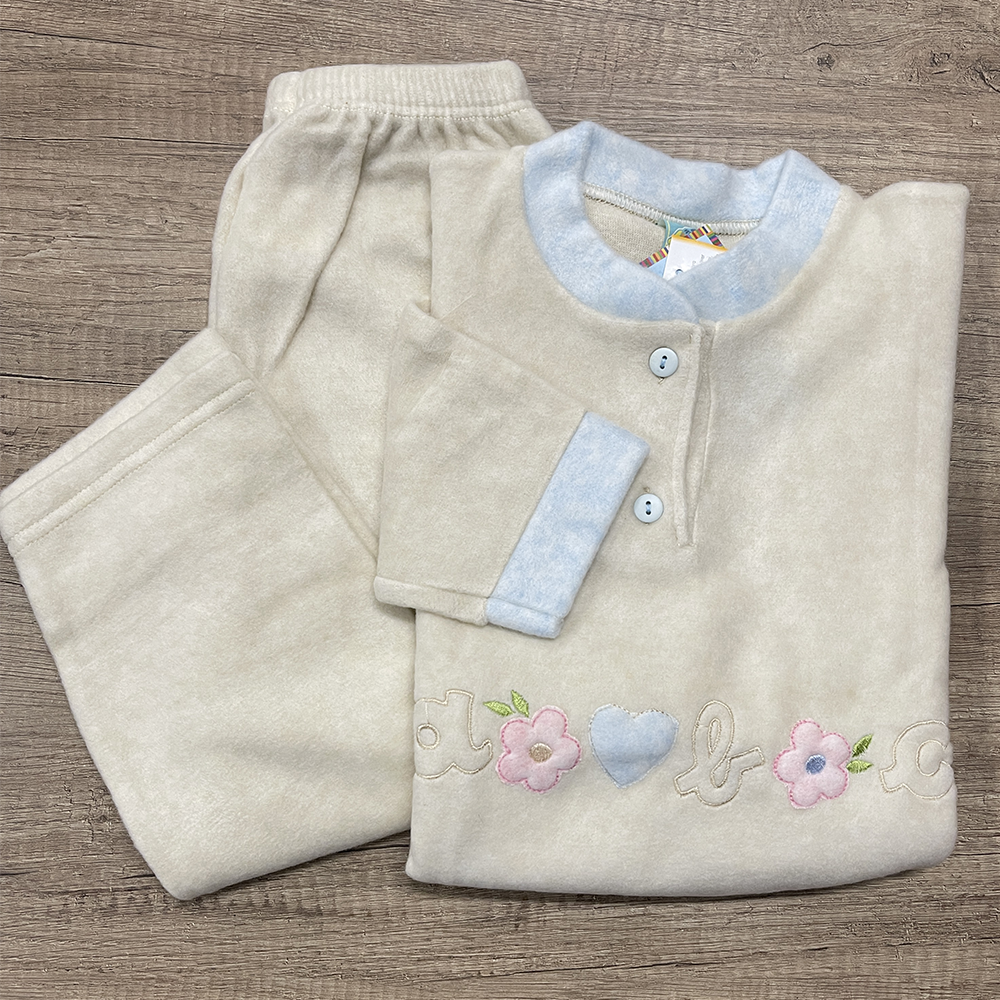 Soffici Colori Pigiama invernale da Bimba 1009S16