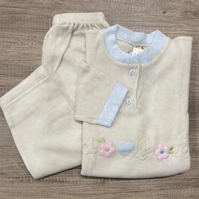 Soffici Colori Pigiama invernale da Bimba 1009S16
