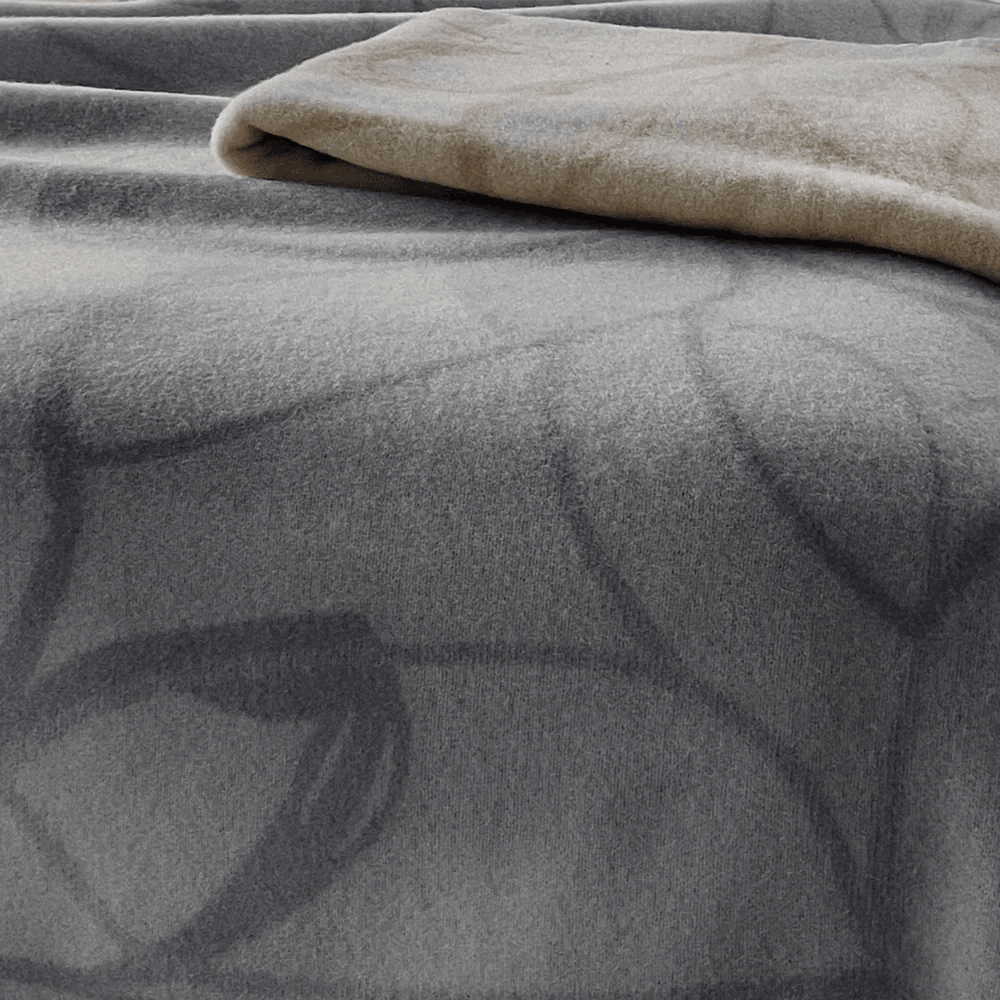 Somma Coperta per Letto Matrimoniale di Pura lana Nuova Greta 22790 40 500 S180 - Passarelli Biancheria