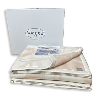 Somma Coperta per Letto Matrimoniale di Pura lana Nuova Greta 22790 40 500 S180