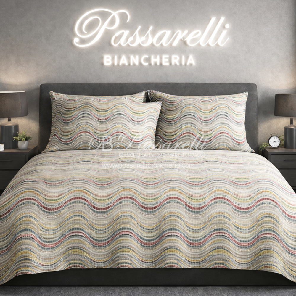 Svad Dondi Completo Lenzuola Matrimoniale in Percalle Mirto