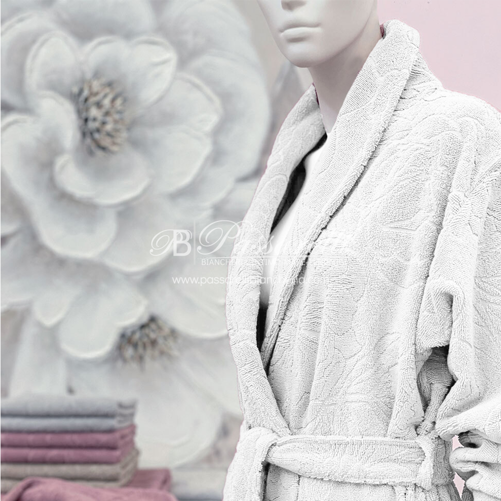 Svad Dondi Accappatoio Spugna Jacquard Sciallato Anima 2502B82