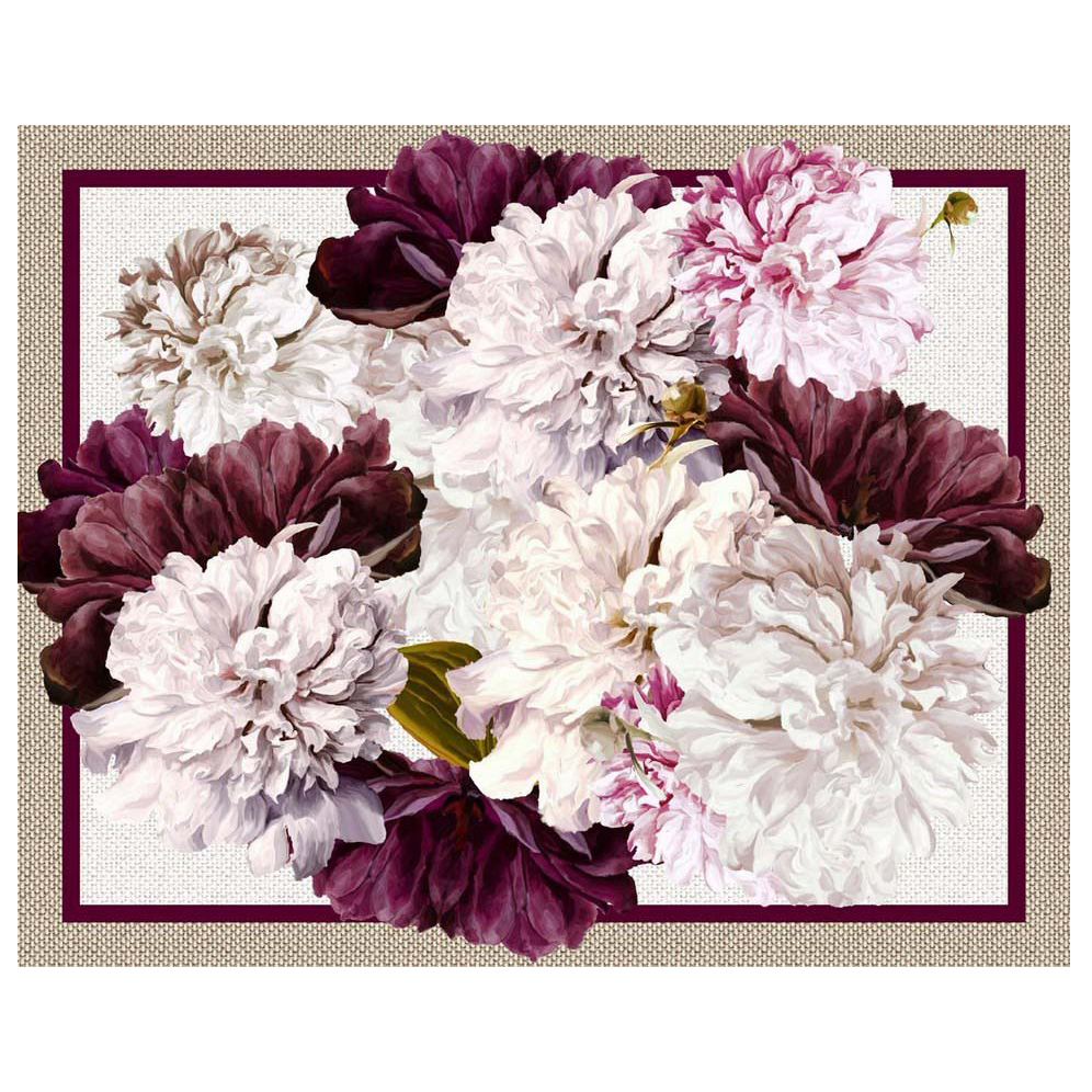 Tovaglia x8 AMARANTA by Tessitura Randi