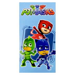 Telo Mare Super Pigiamini PJ Mask 70x140 cm - Passarelli Biancheria