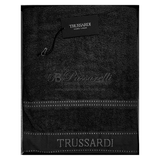 Trussardi Home Telo Bagno in Spugna di Puro Cotone Ribbon S46
