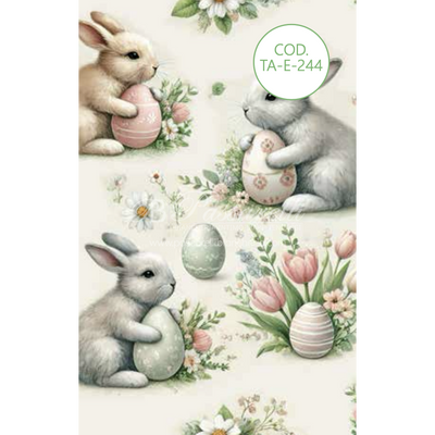 Arconate Tovaglia in Cotone Pasqua - Dimensioni Varie