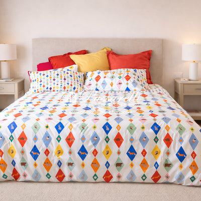 Tessitura Toscana Completo Lenzuola Boscolandia - Varie Dimensioni